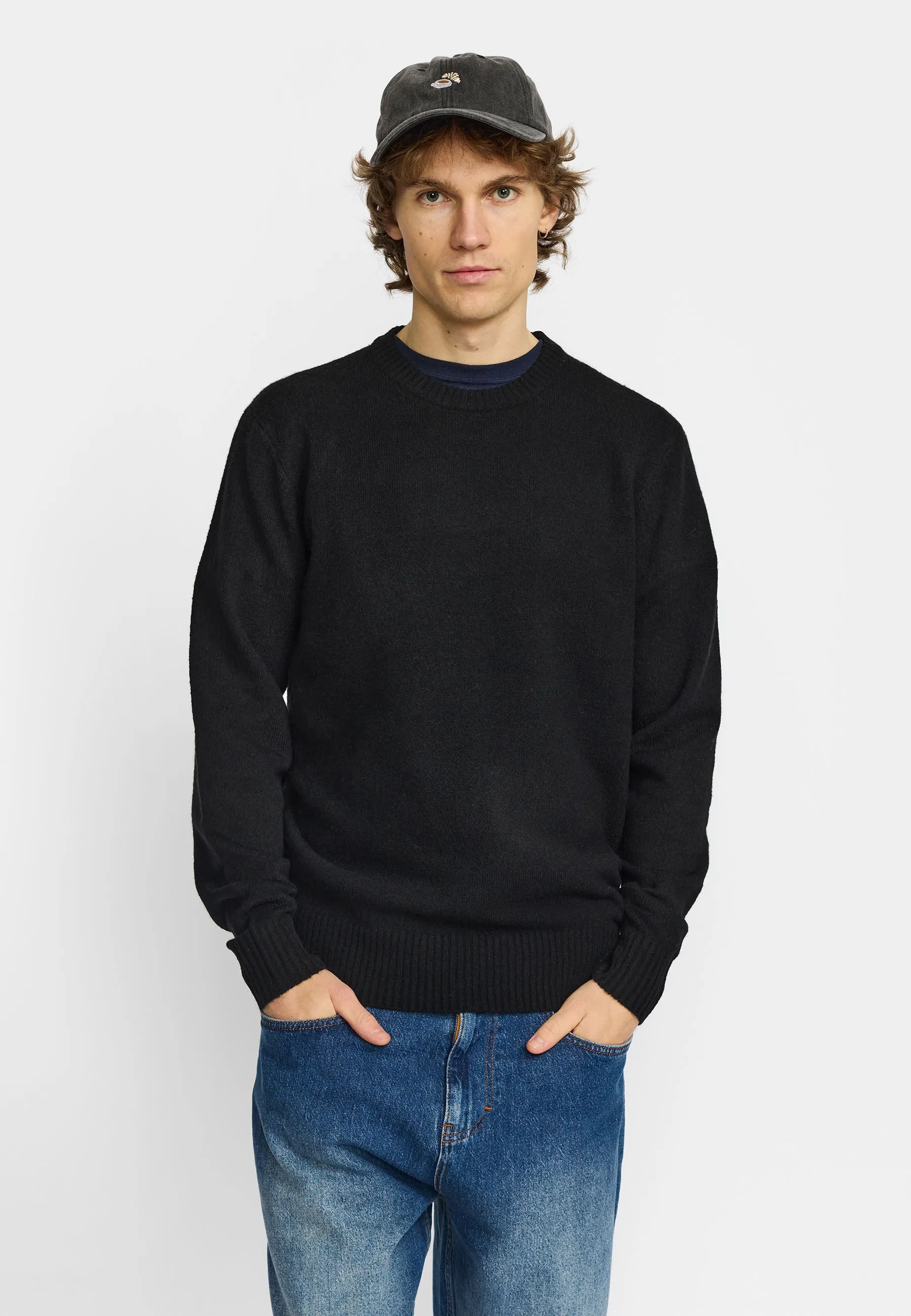 Knit Sweater / 6537 - Black sold by Revolution