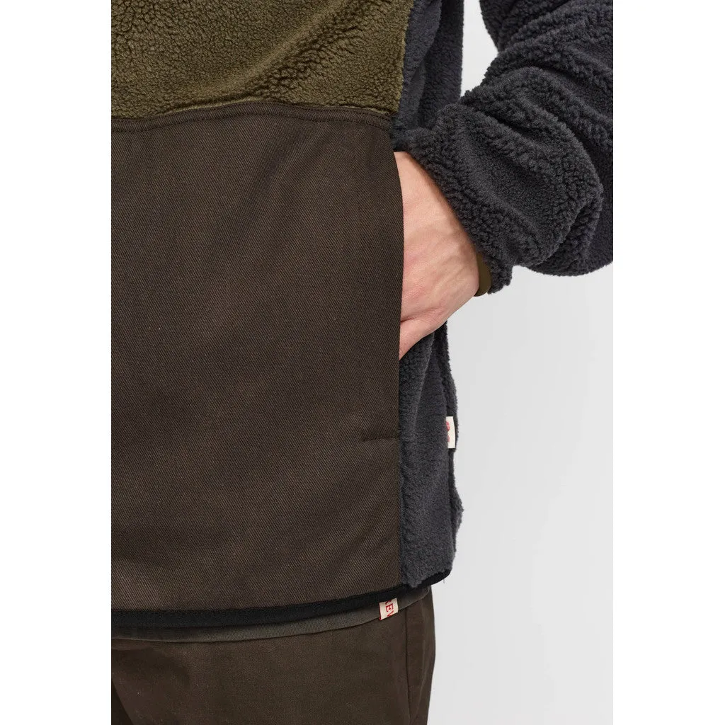 Blocked Teddy Jacket / 7028 - Darkgrey sold by Revolution product image thumbnail 4