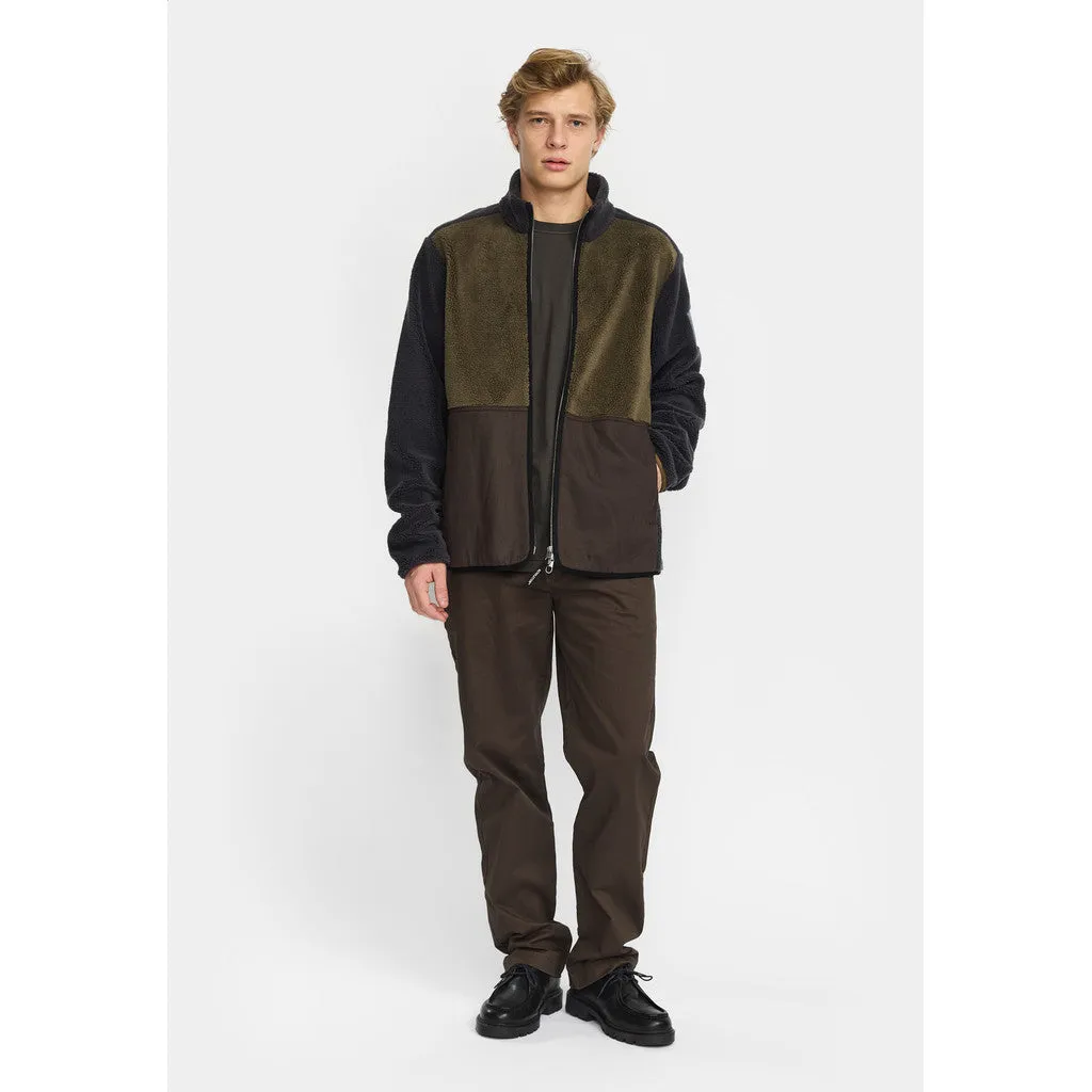 Blocked Teddy Jacket / 7028 - Darkgrey sold by Revolution