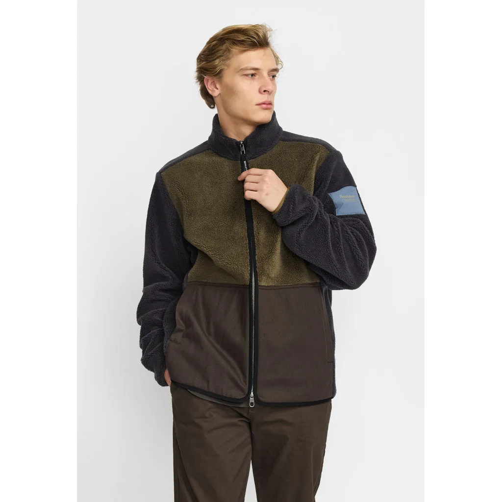 Blocked Teddy Jacket / 7028 - Darkgrey sold by Revolution product image thumbnail 2