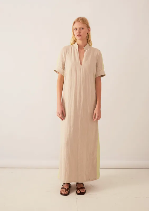 Campbell Dress Linen Natural sold by Jillian Boustred