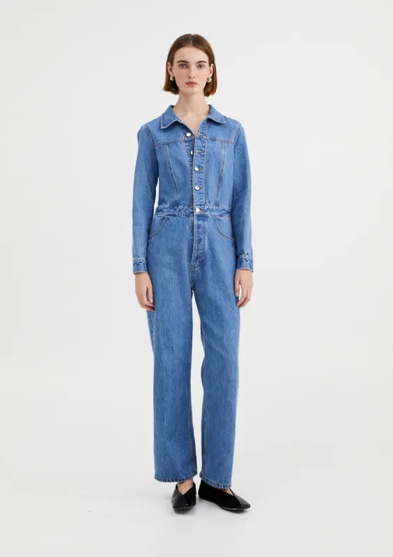 Denim Jumpsuit sold by Jillian Boustred