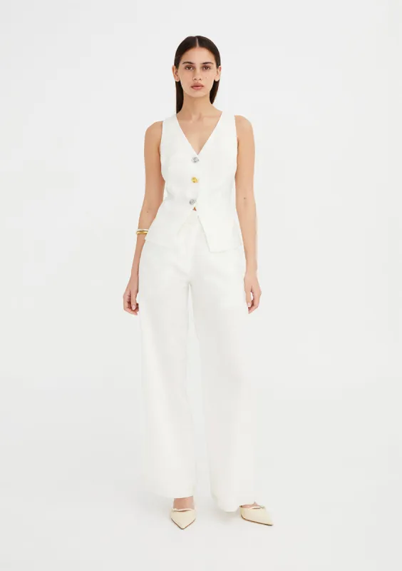 Bridal Linen Trouser sold by Jillian Boustred