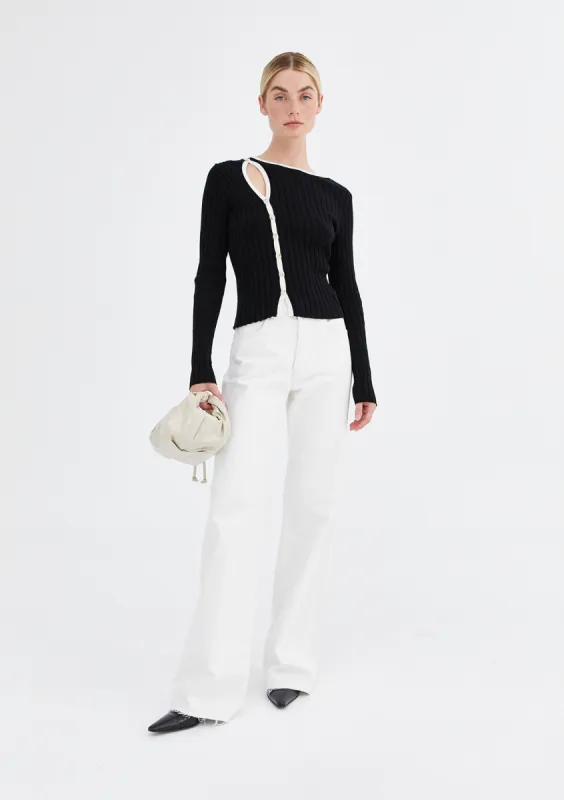 Riley Asymmetric Top sold by Jillian Boustred