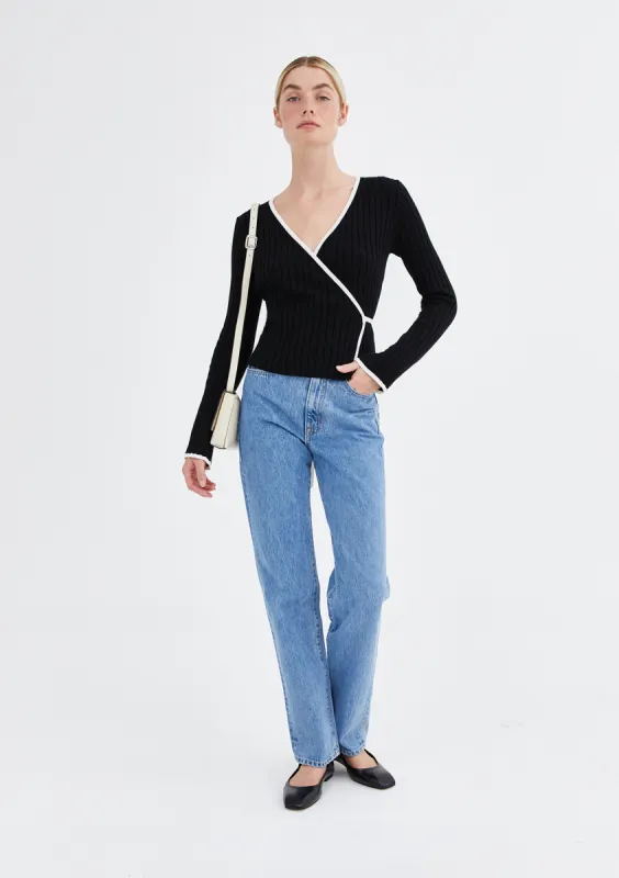 Isla Wrap Top sold by Jillian Boustred