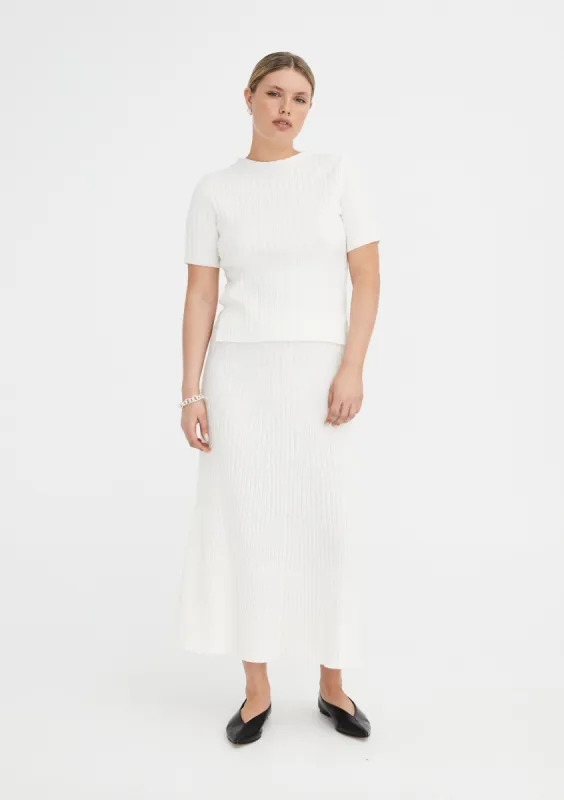 Lulu Ribbed Top sold by Jillian Boustred