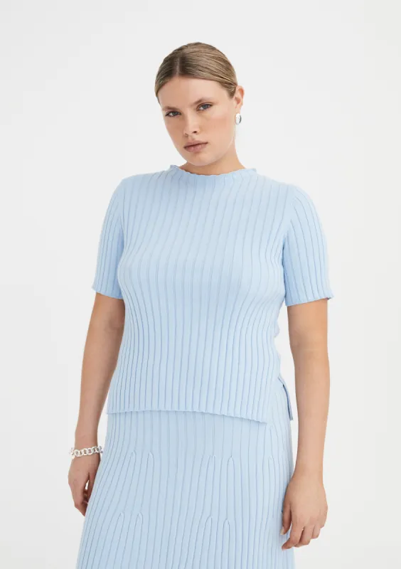 Lulu Ribbed Top sold by Jillian Boustred