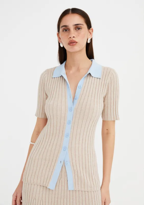 Chloe Button Down Top sold by Jillian Boustred