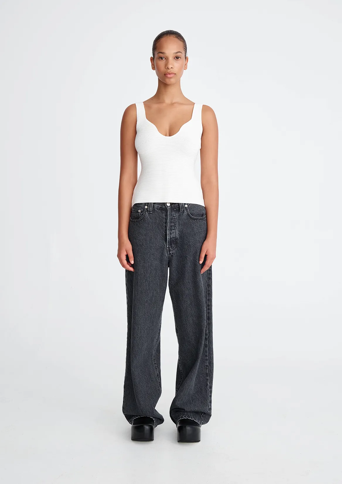 Felix Wide-Leg Jean sold by Jillian Boustred