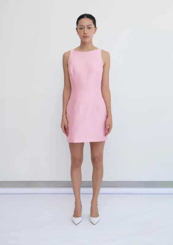 Gigi Mini Dress Pink | S2564 sold by Jillian Boustred