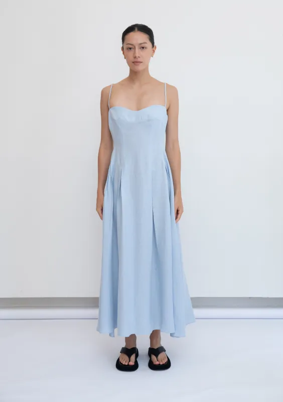 Celine Dress Linen | S2552 sold by Jillian Boustred