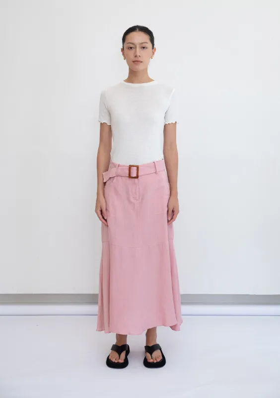 Linen Skirt | S2581 sold by Jillian Boustred