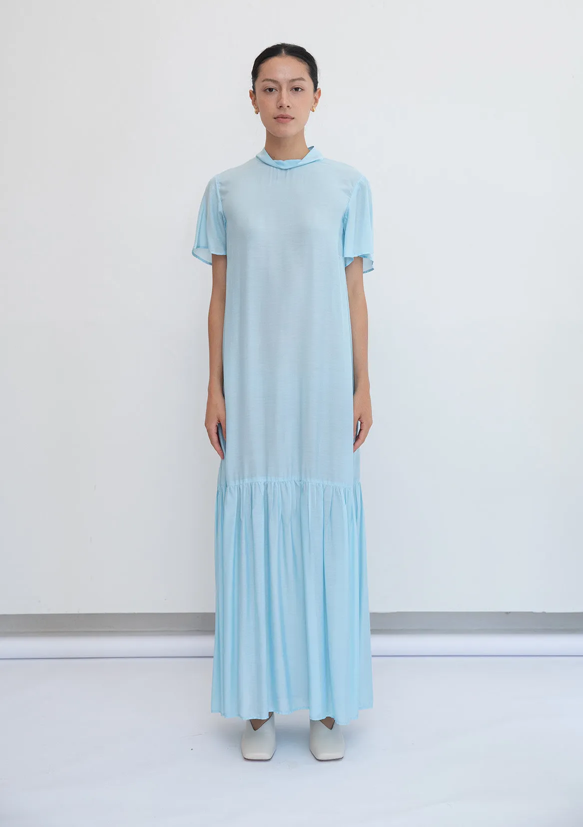 Madeleine Dress Silk Viscose | S2568 sold by Jillian Boustred