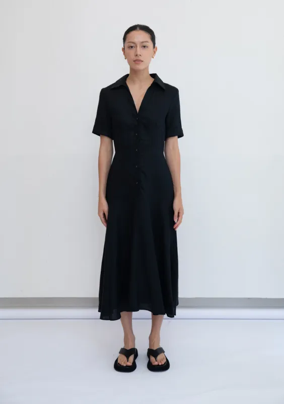 Annie Dress Black | S2567 sold by Jillian Boustred