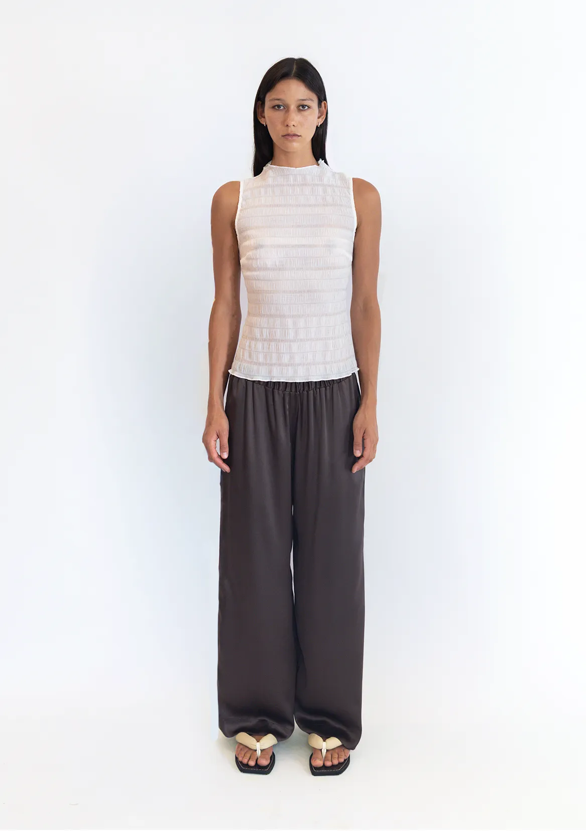 Camille Silk Trouser sold by Jillian Boustred product image thumbnail 5