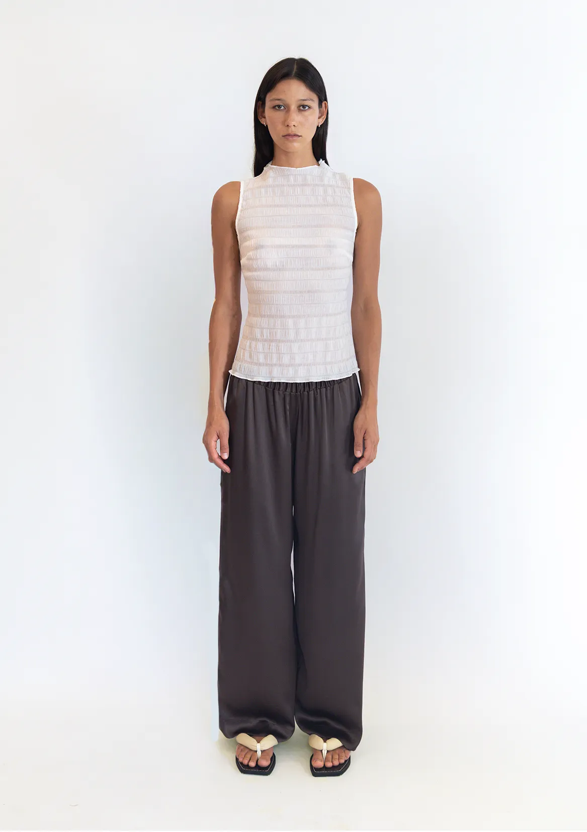Camille Silk Trouser sold by Jillian Boustred