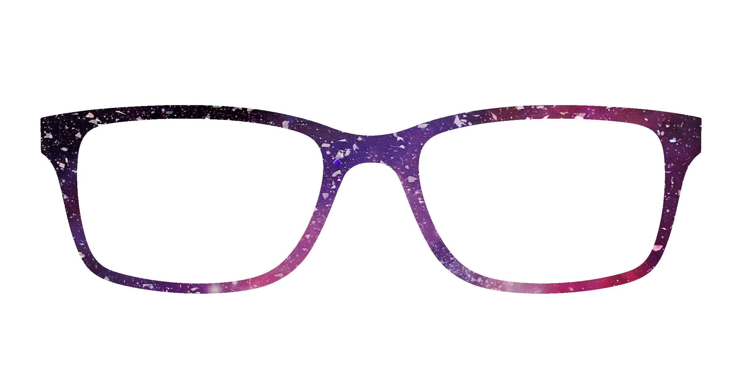The Twilight Sky with Holographic Glitter sold by Pair Eyewear product image thumbnail 5