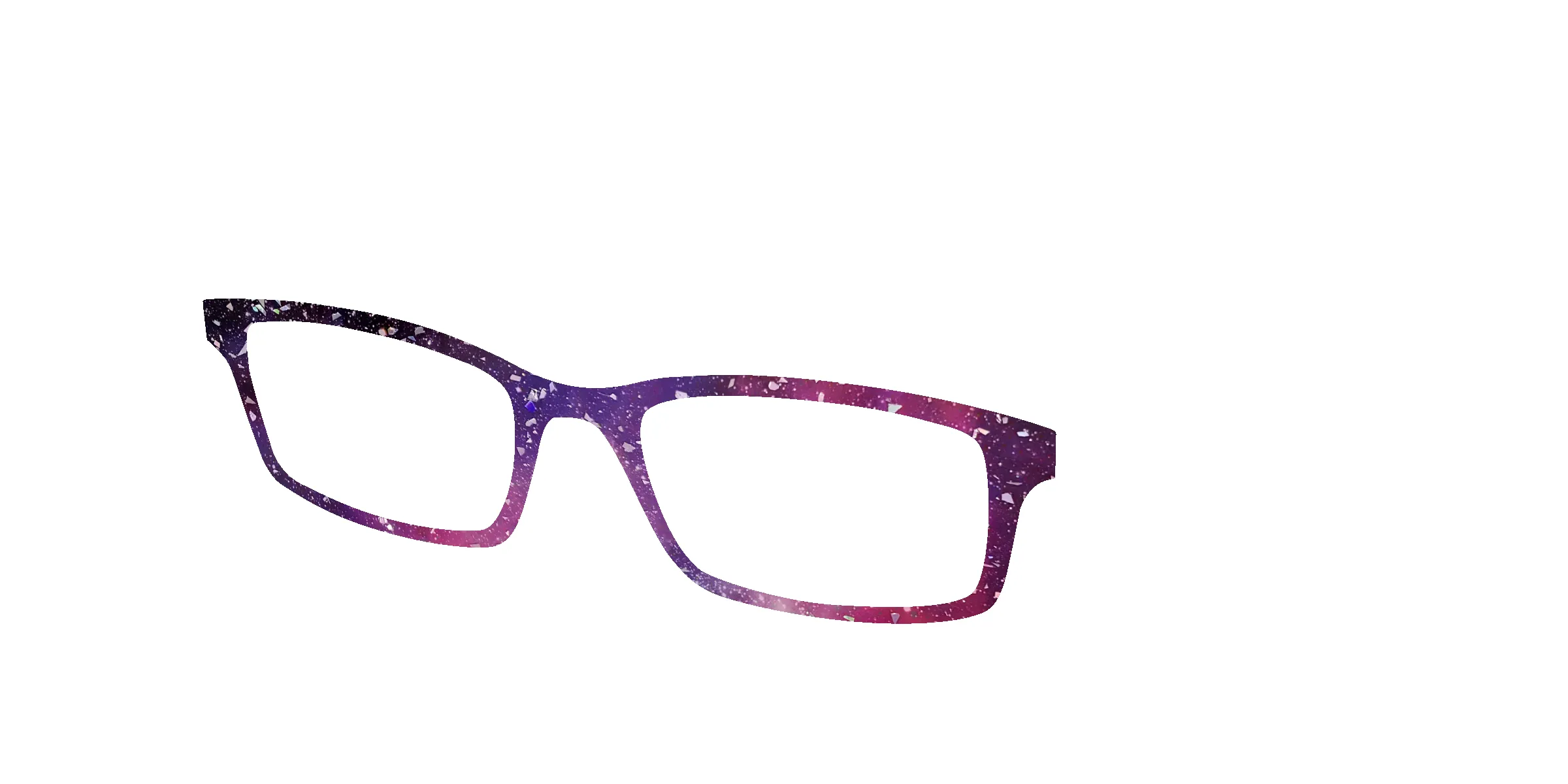 The Twilight Sky with Holographic Glitter sold by Pair Eyewear product image thumbnail 2