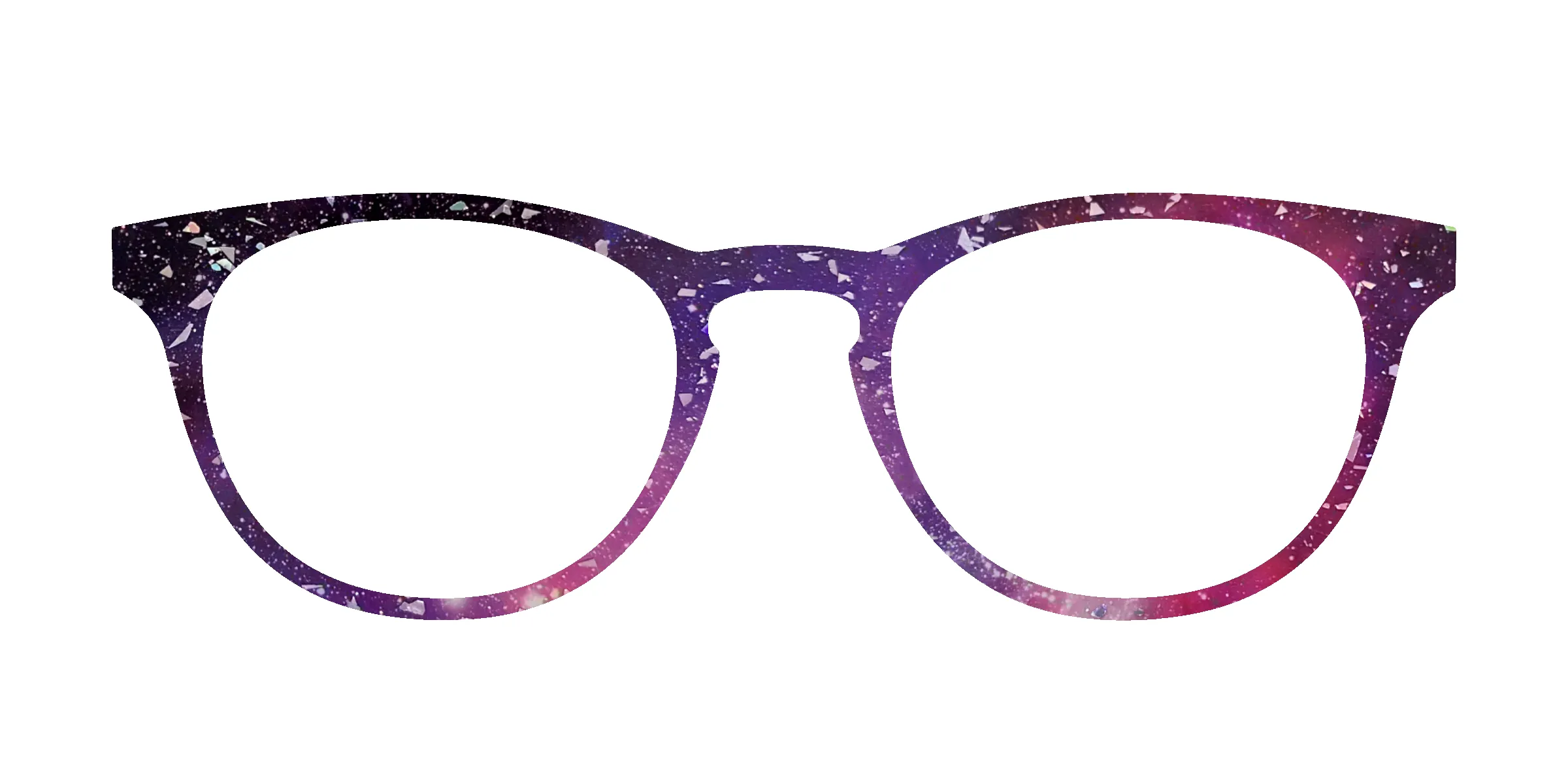 The Twilight Sky with Holographic Glitter sold by Pair Eyewear product image thumbnail 3