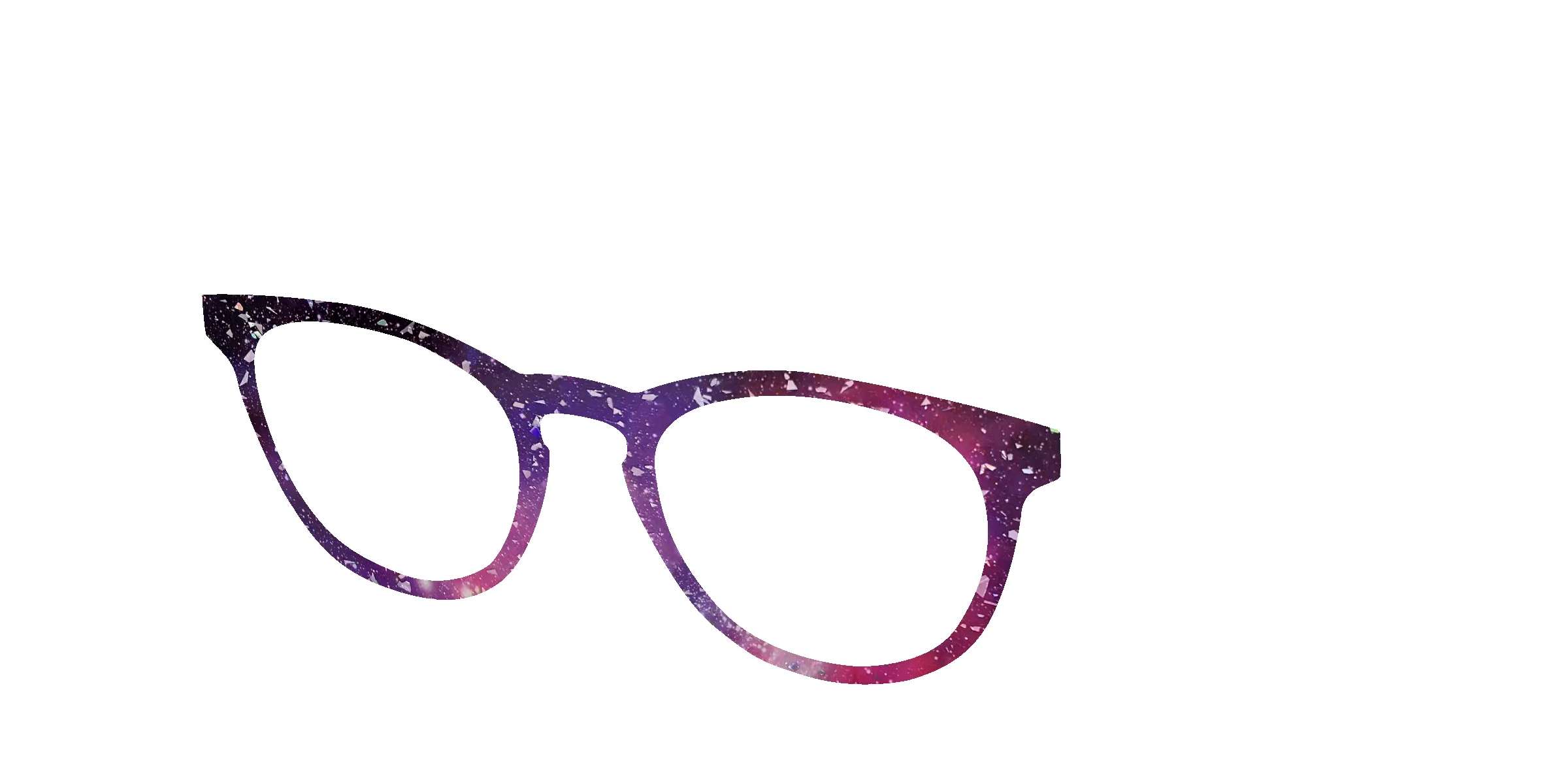 The Twilight Sky with Holographic Glitter sold by Pair Eyewear product image thumbnail 4