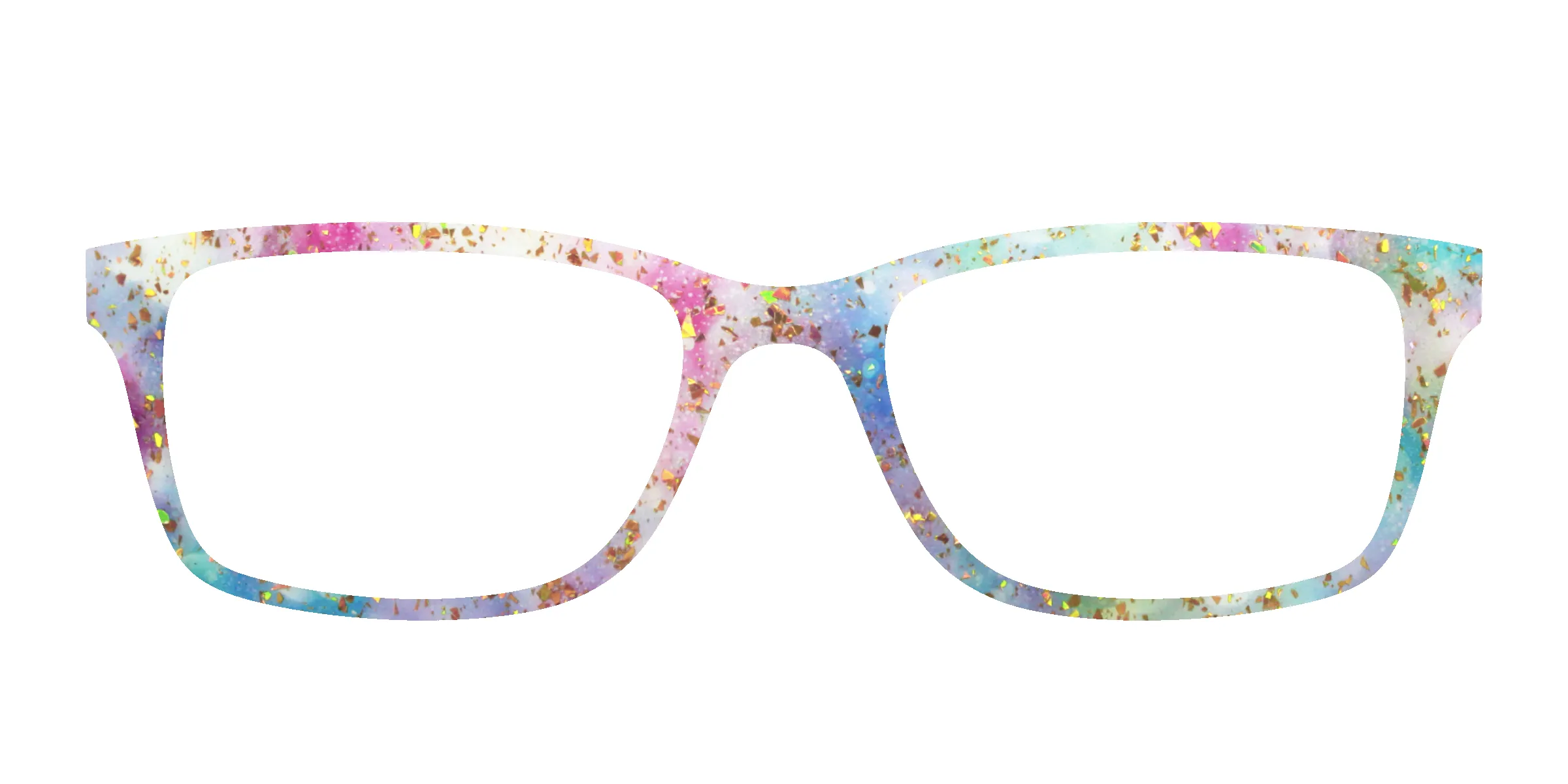 The Pixie Bokeh with Gold Flakes sold by Pair Eyewear product image thumbnail 5