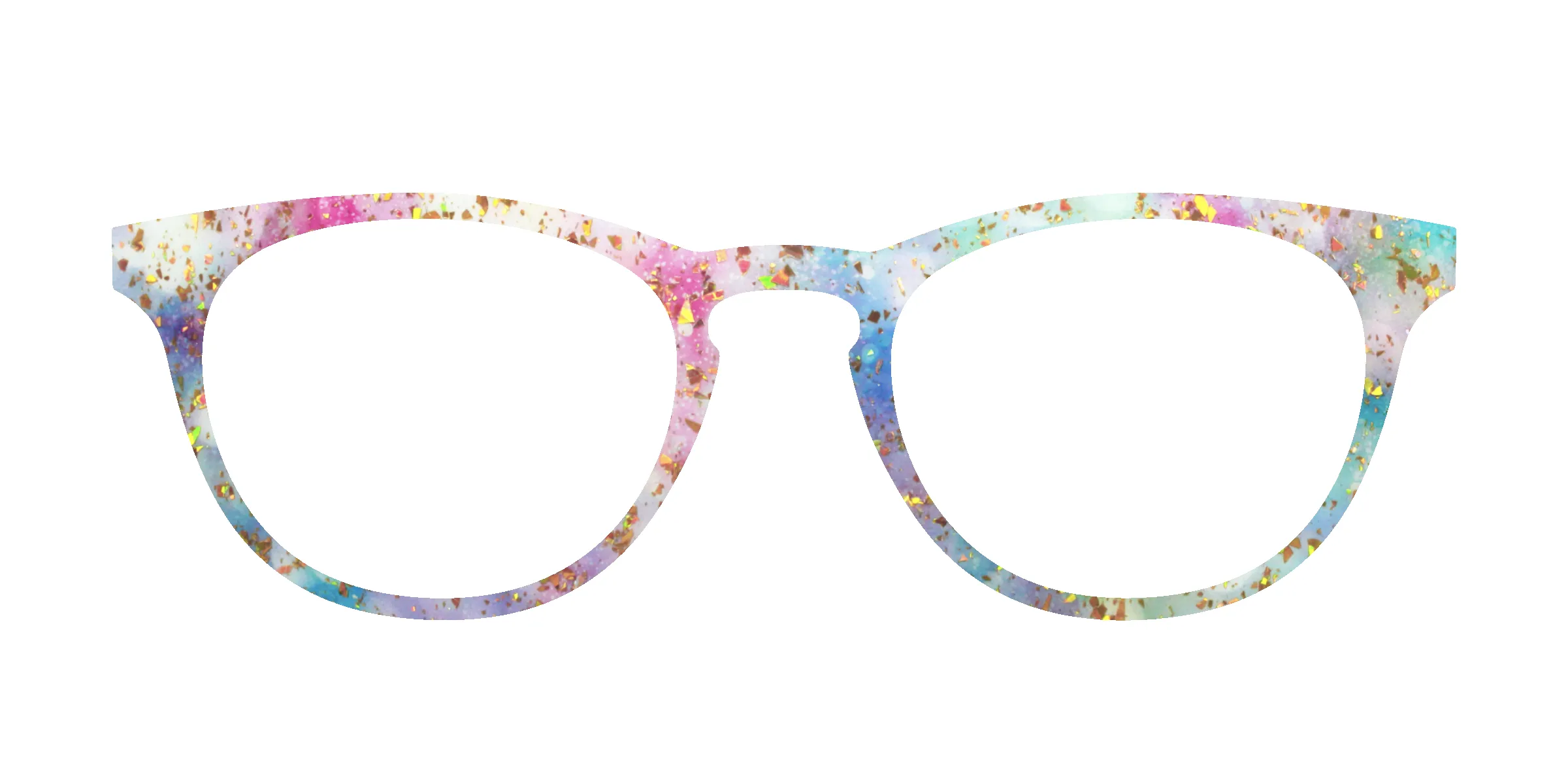 The Pixie Bokeh with Gold Flakes sold by Pair Eyewear product image thumbnail 3