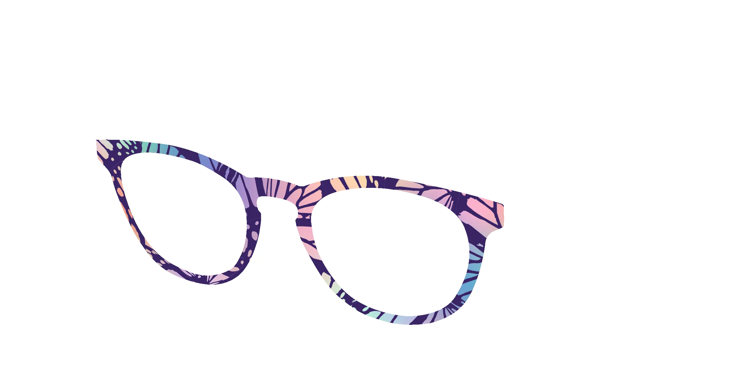 The Sorbet Wings Mosaic sold by Pair Eyewear product image thumbnail 4