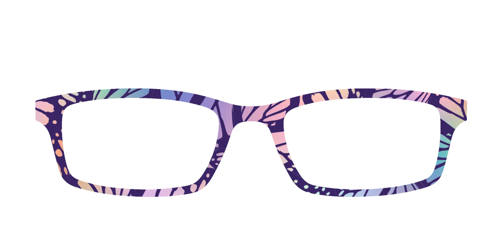 The Sorbet Wings Mosaic made by Pair Eyewear