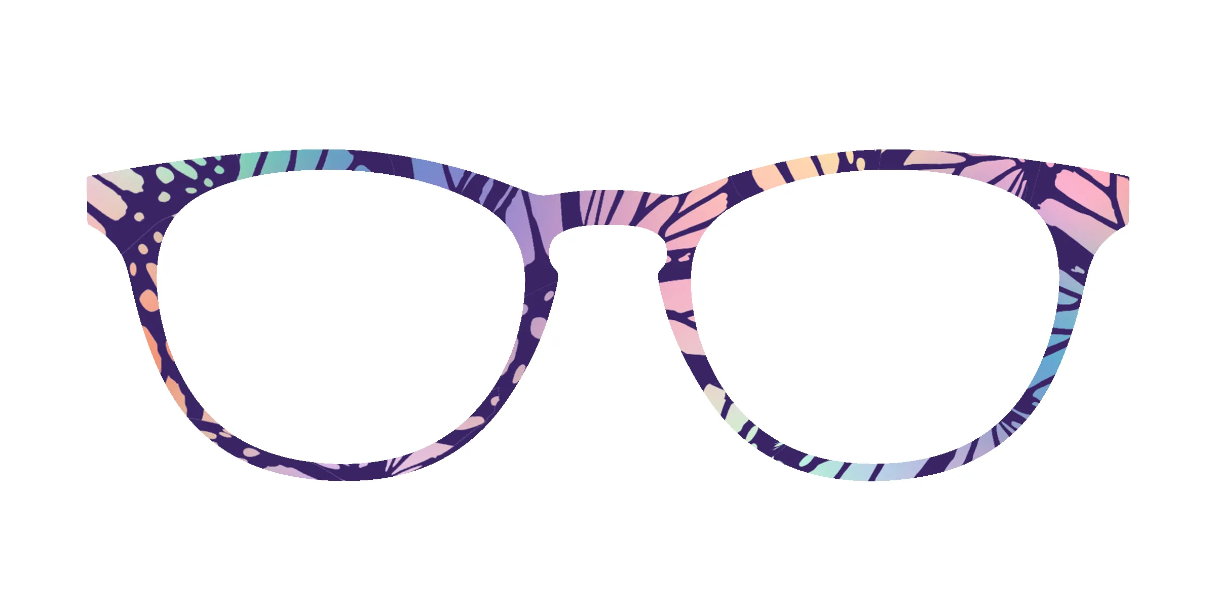 The Sorbet Wings Mosaic sold by Pair Eyewear product image thumbnail 3