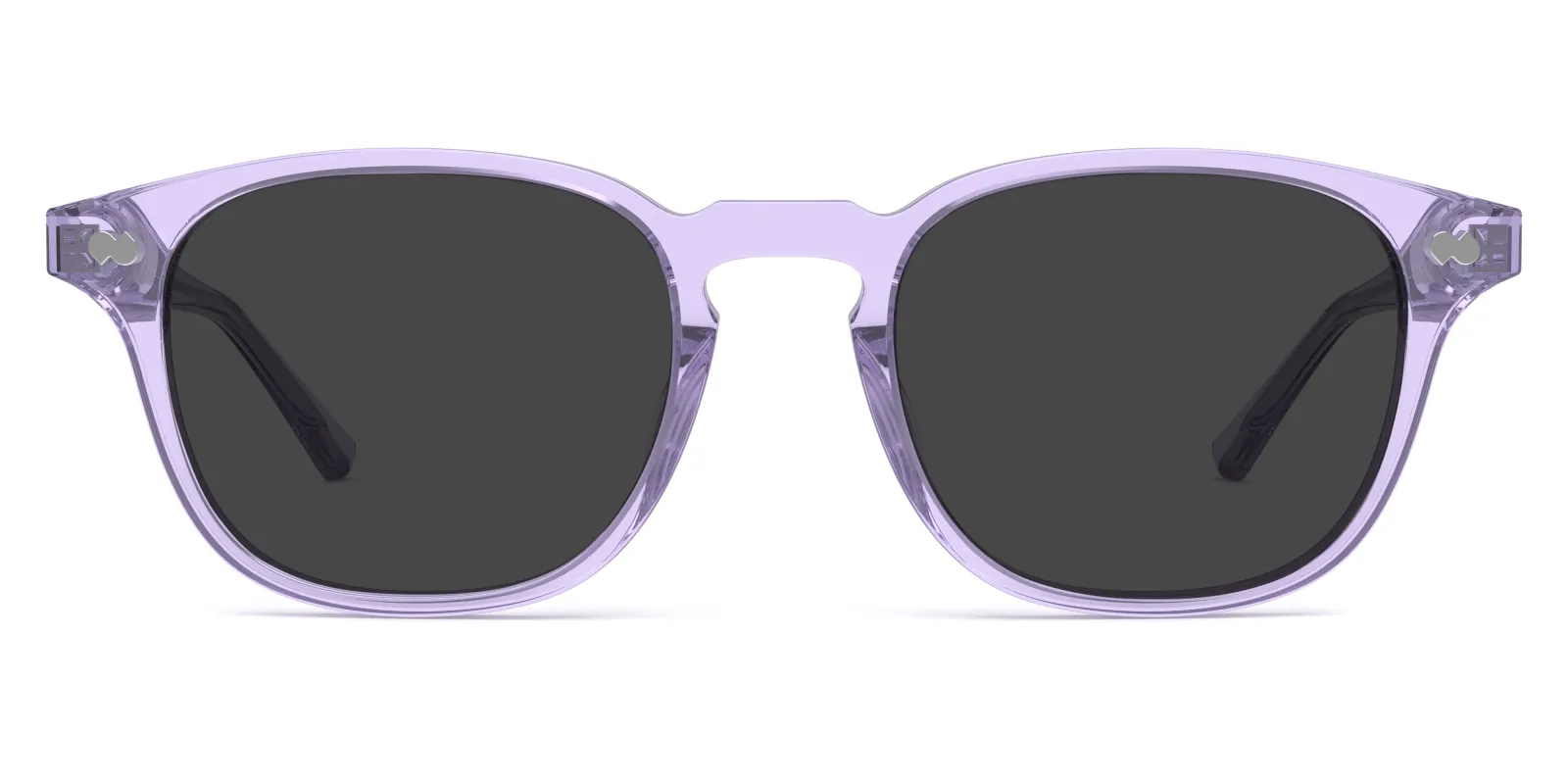 The Otis - Lavender Clear Sun made by Pair Eyewear