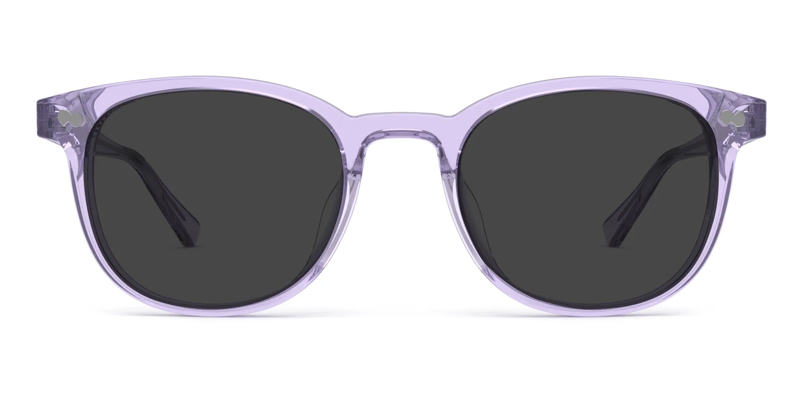 The Reese - Lavender Clear Sun made by Pair Eyewear