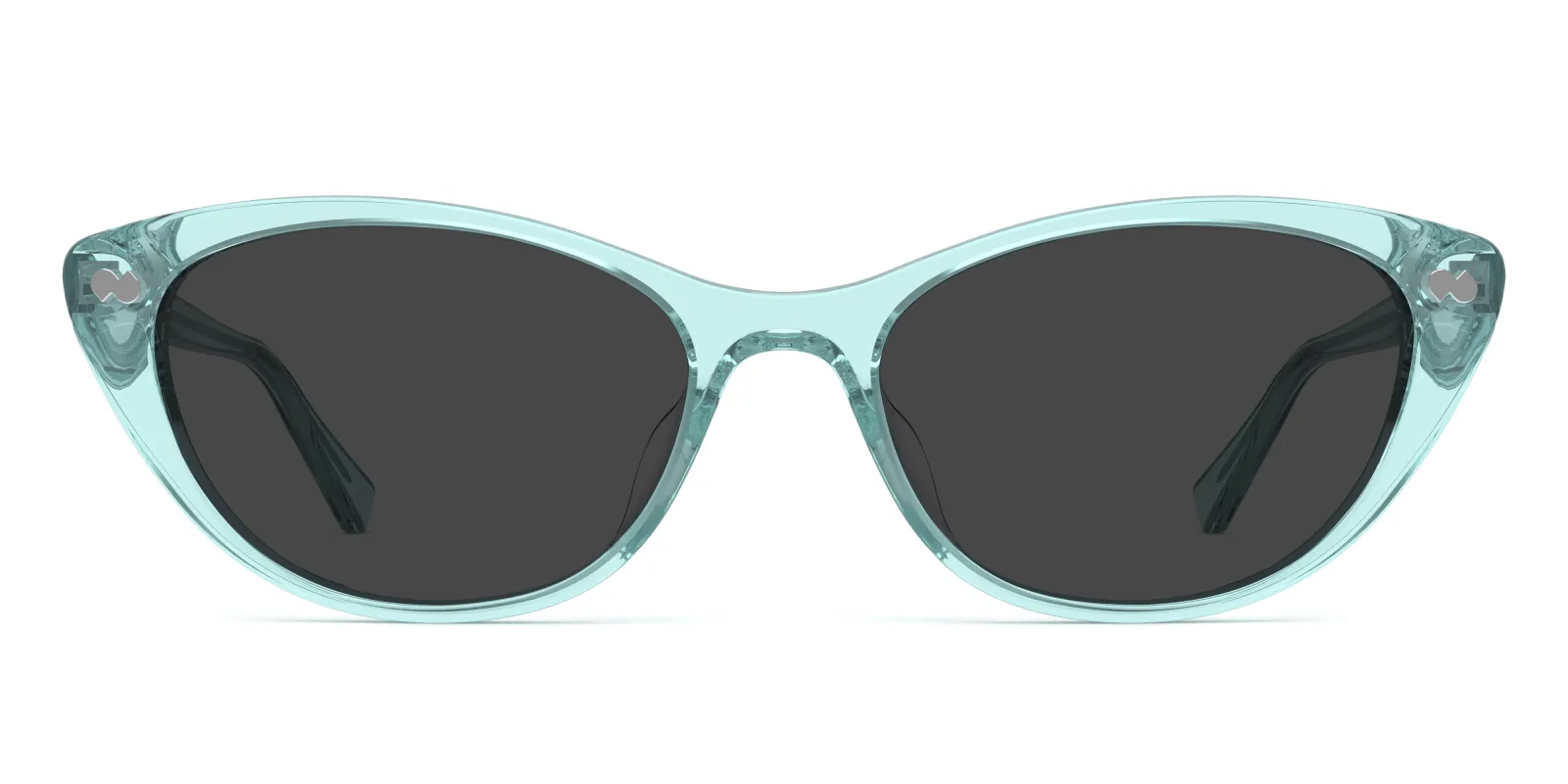 The ella - Seafoam Clear Sun made by Pair Eyewear