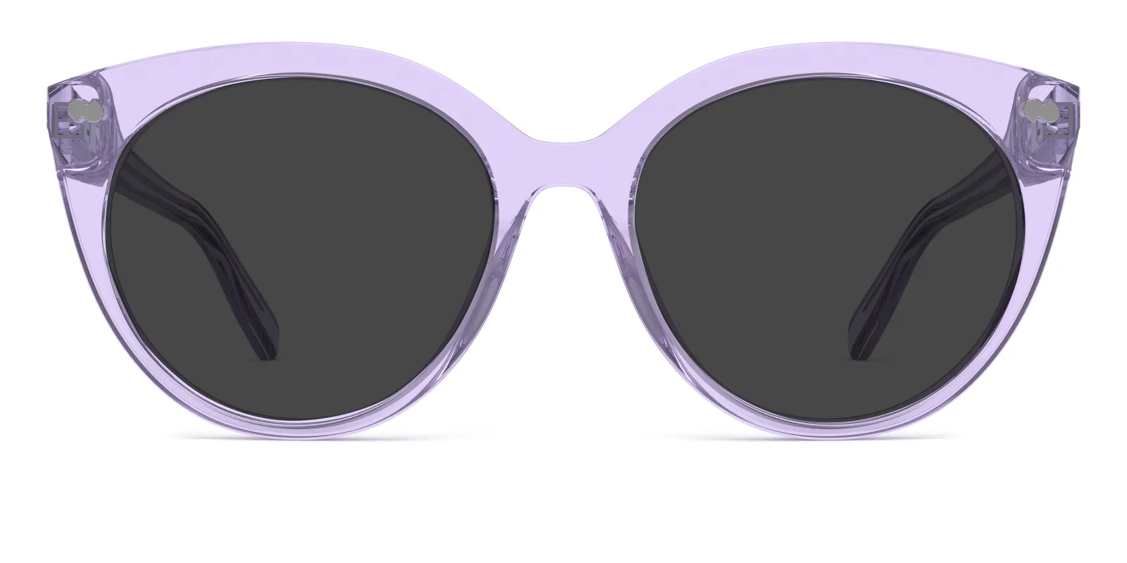The Zuri - Lavender Clear Sun made by Pair Eyewear