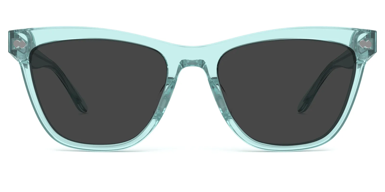 The Harper - Seafoam Clear Sun made by Pair Eyewear