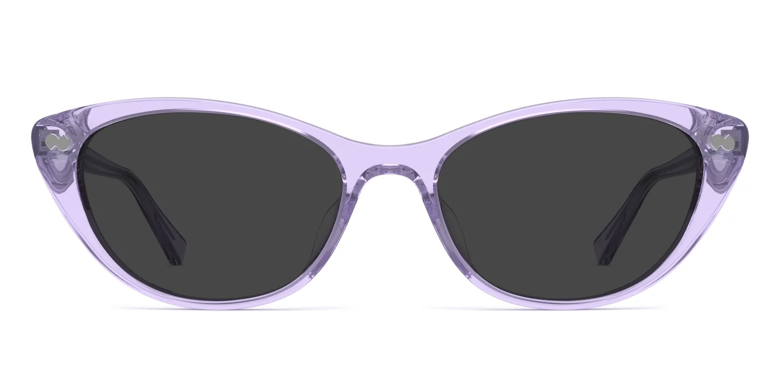 The ella - Lavender Clear Sun made by Pair Eyewear
