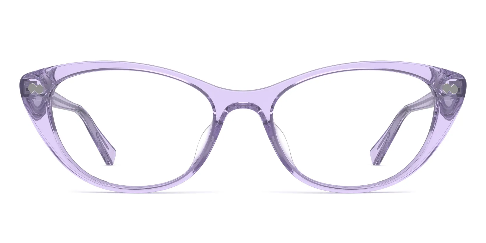 The ella - Lavender Clear made by Pair Eyewear