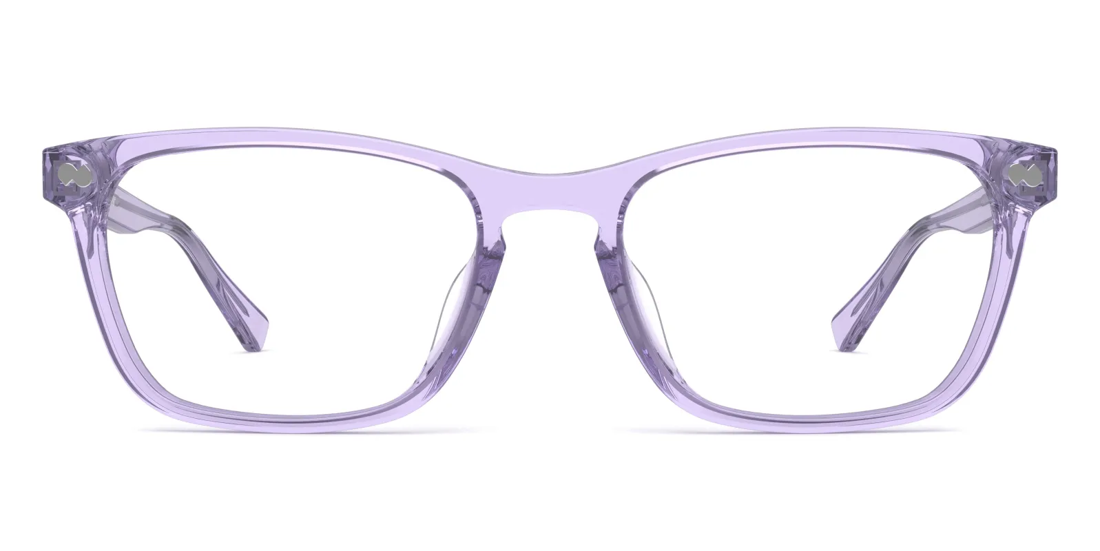 The Casper - Lavender Clear made by Pair Eyewear