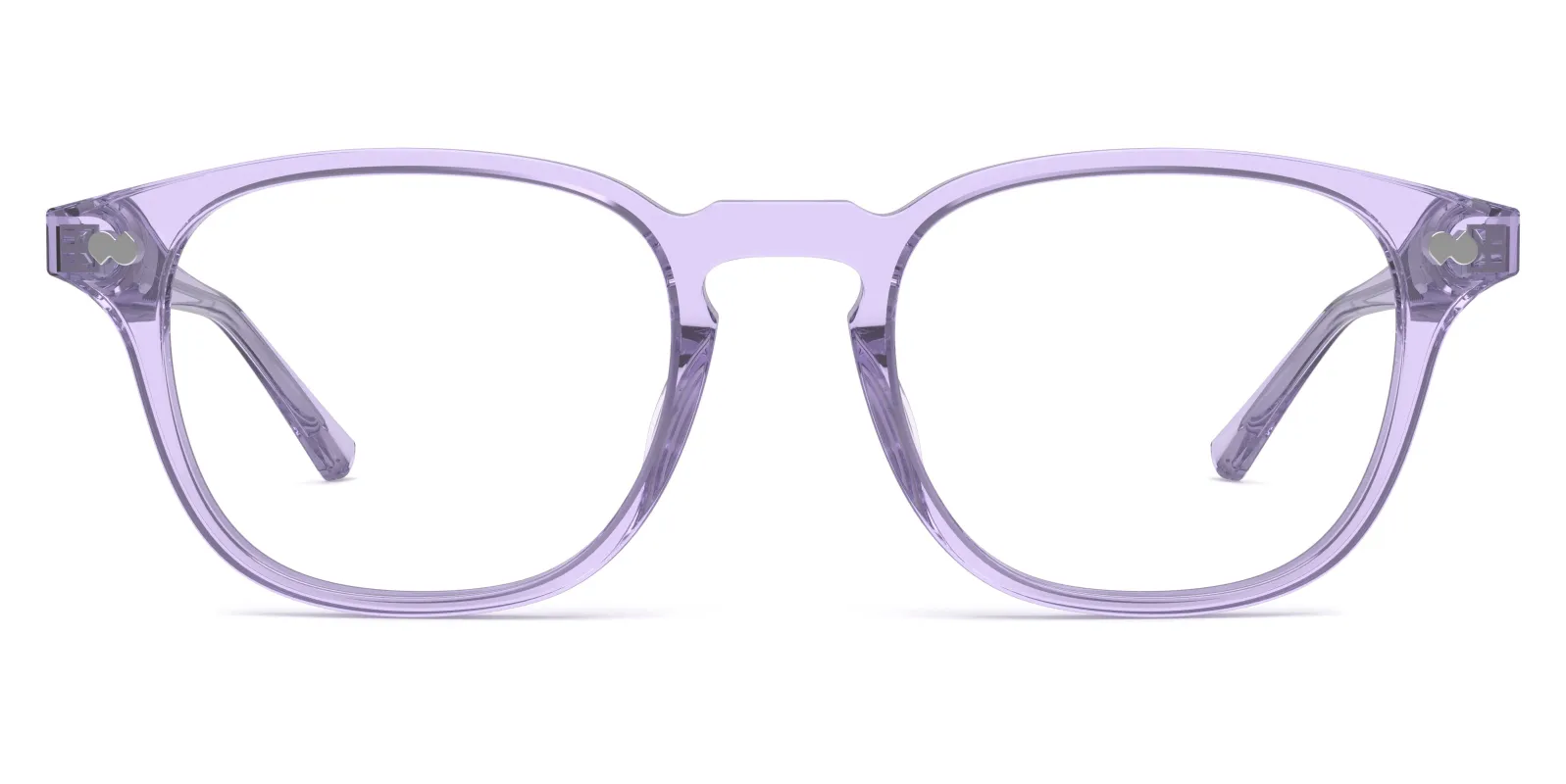 The Otis - Lavender Clear made by Pair Eyewear