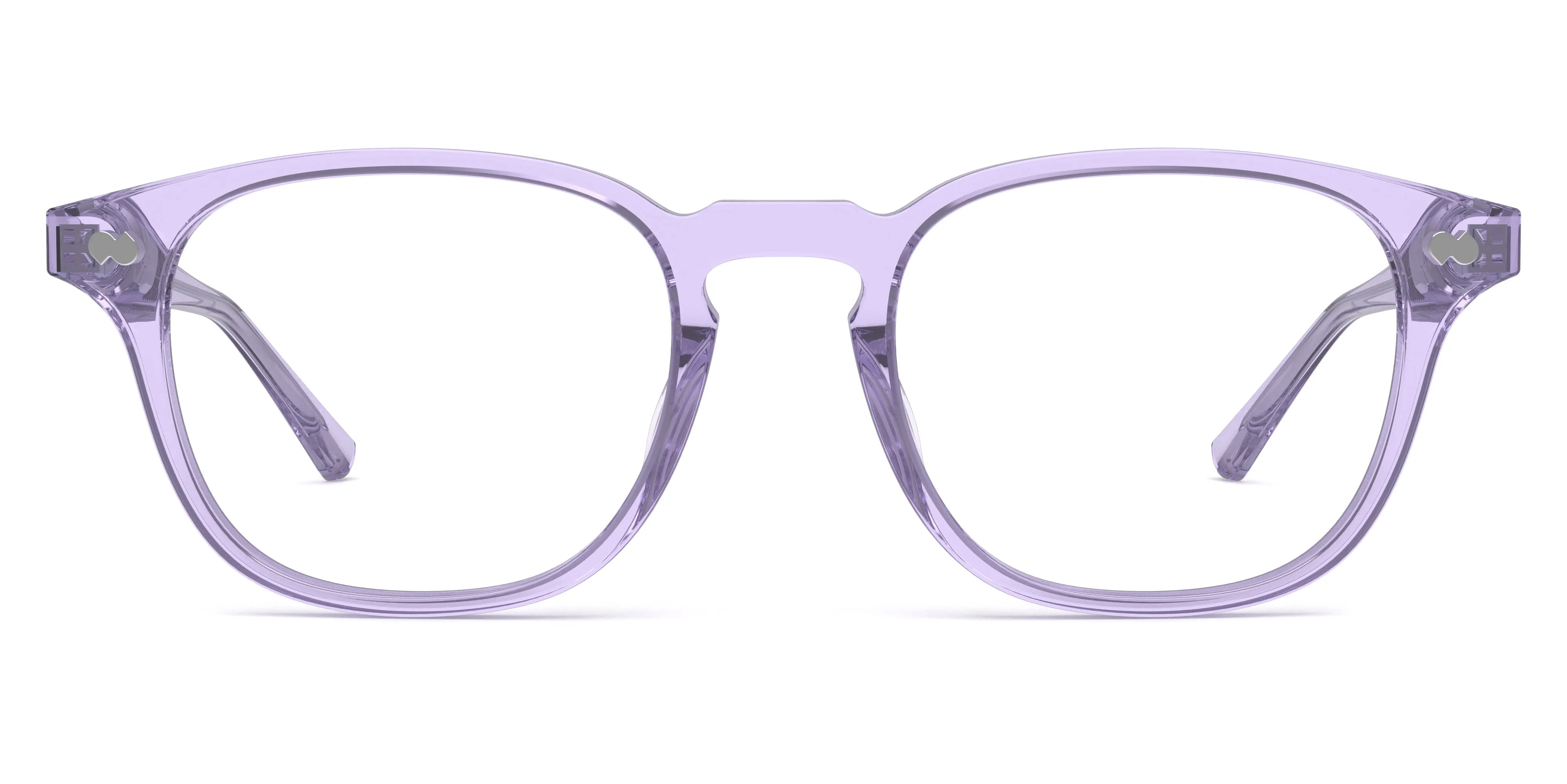The Otis - Lavender Clear sold by Pair Eyewear