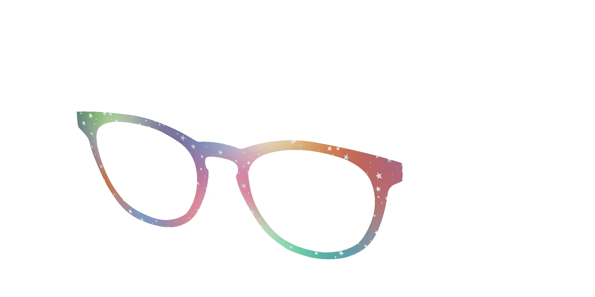 The Rainbow Holographic Celestial sold by Pair Eyewear product image thumbnail 4