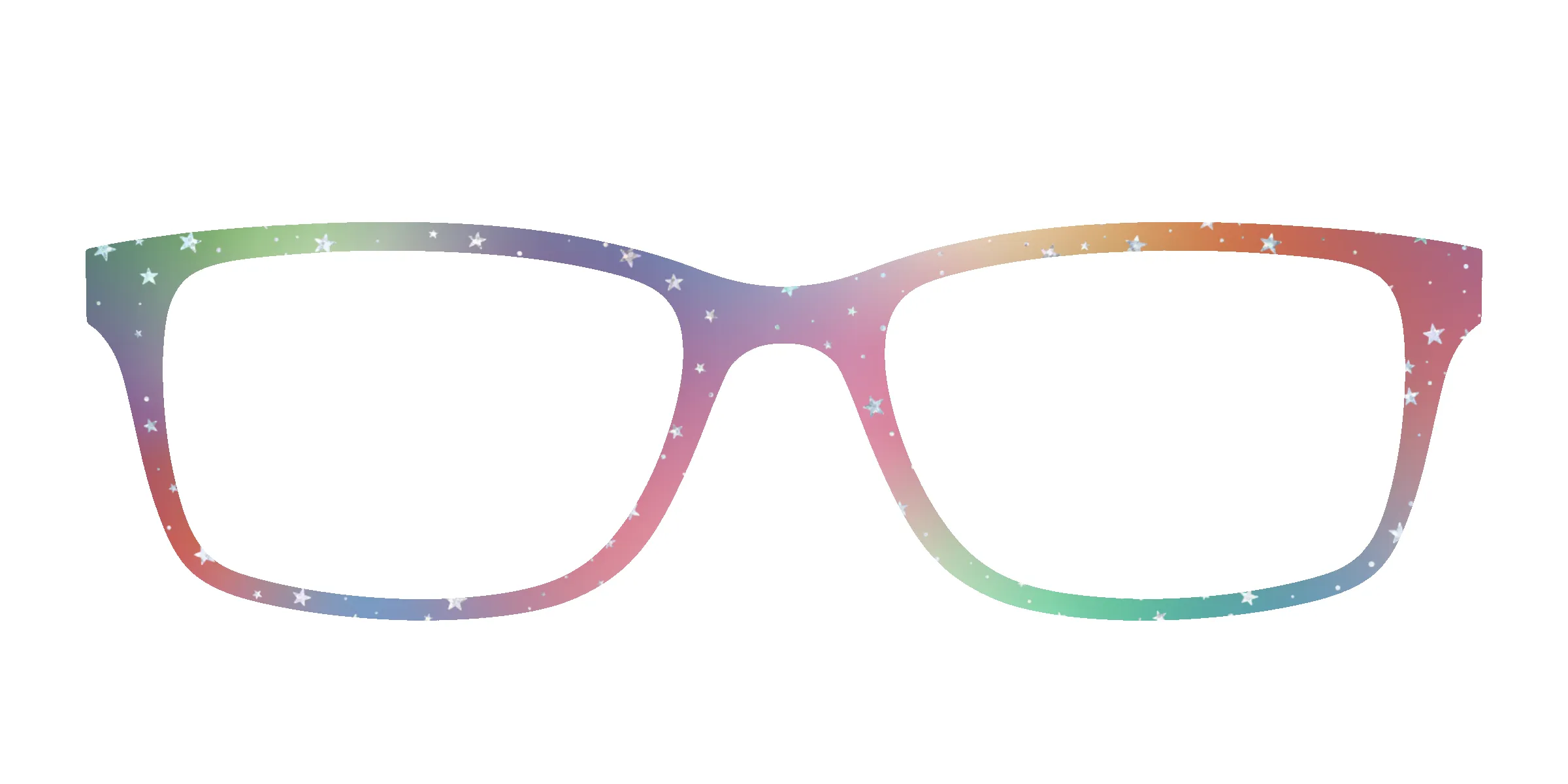 The Rainbow Holographic Celestial sold by Pair Eyewear product image thumbnail 5