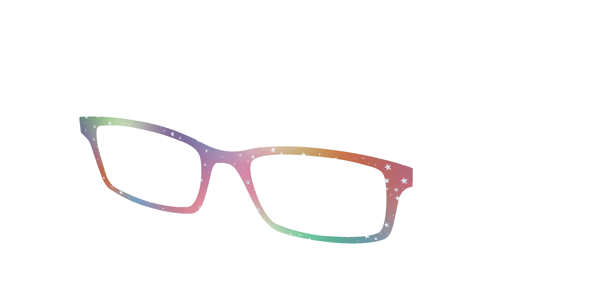 The Rainbow Holographic Celestial sold by Pair Eyewear product image thumbnail 2