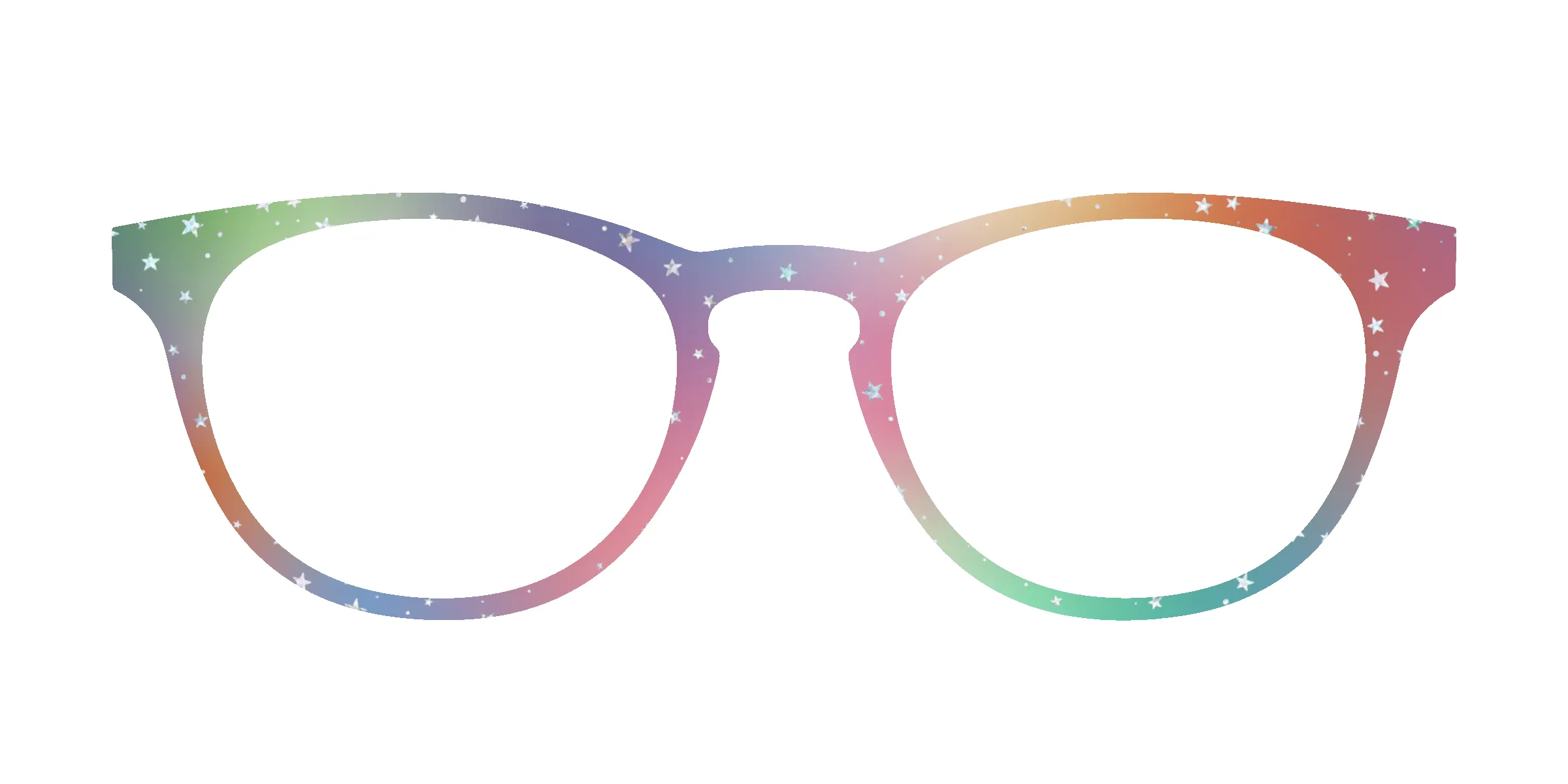 The Rainbow Holographic Celestial sold by Pair Eyewear product image thumbnail 3