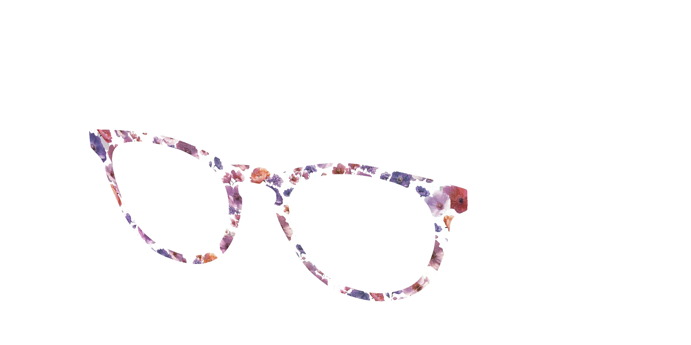 The Holographic Milky Floral sold by Pair Eyewear product image thumbnail 4