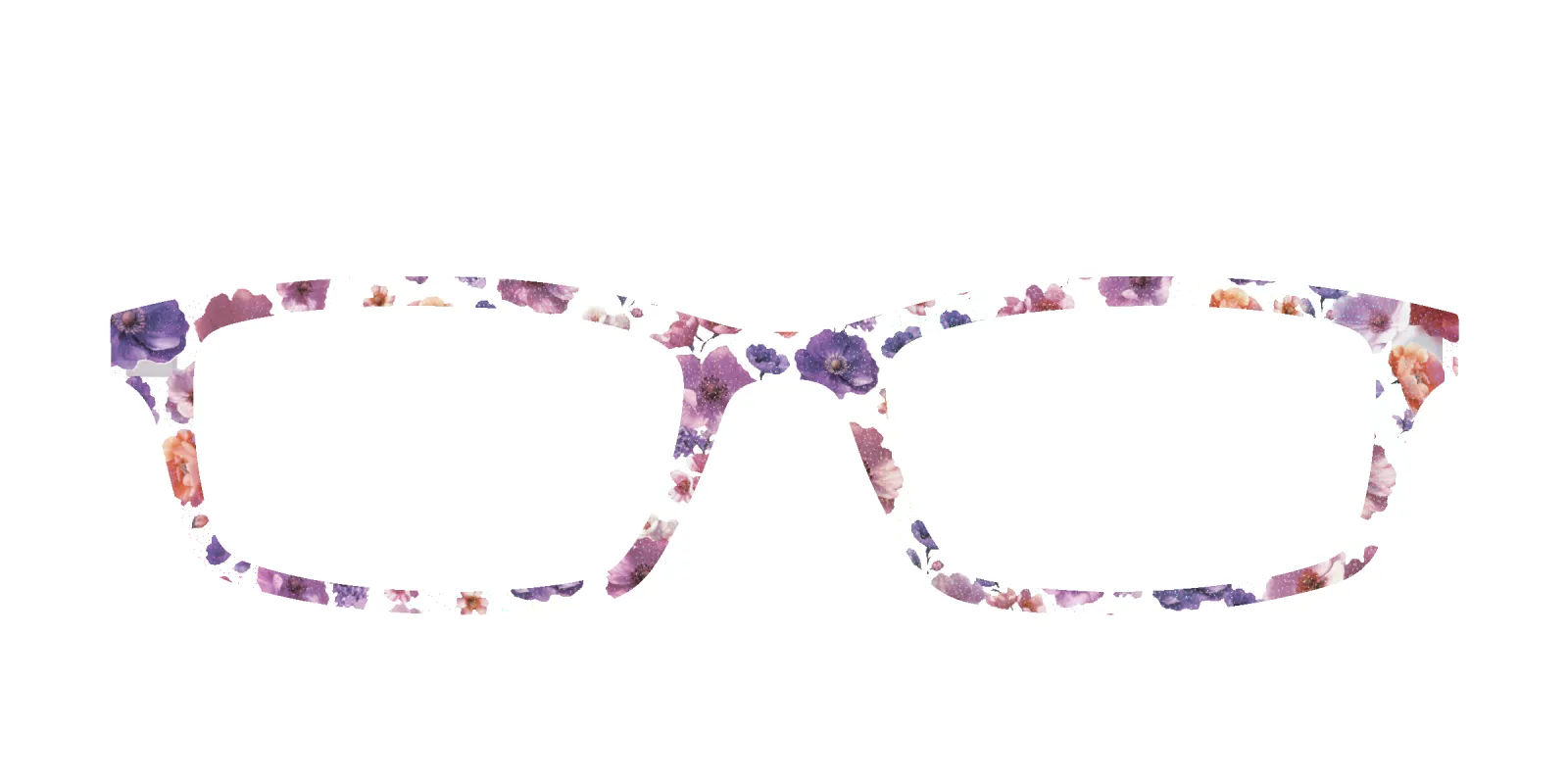 The Holographic Milky Floral made by Pair Eyewear
