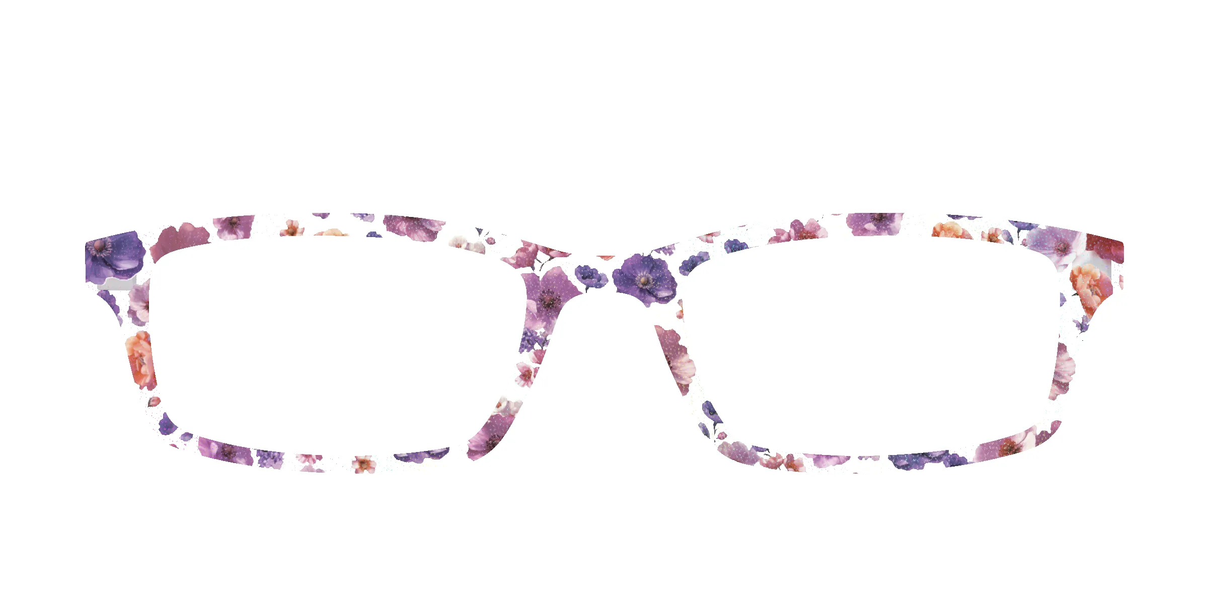 The Holographic Milky Floral sold by Pair Eyewear