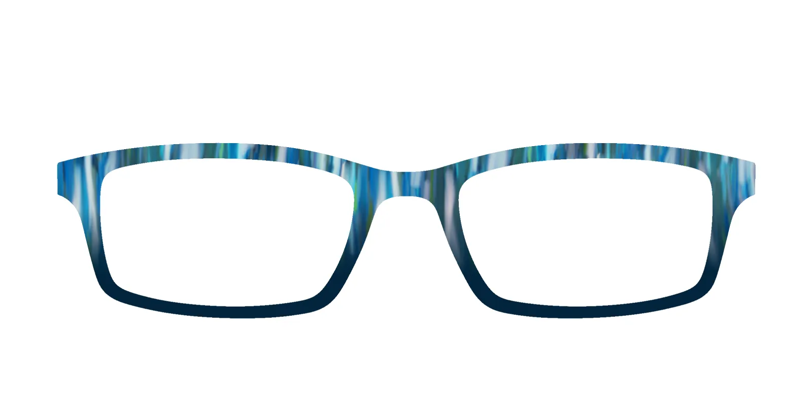 The Blueberry Brushstrokes made by Pair Eyewear