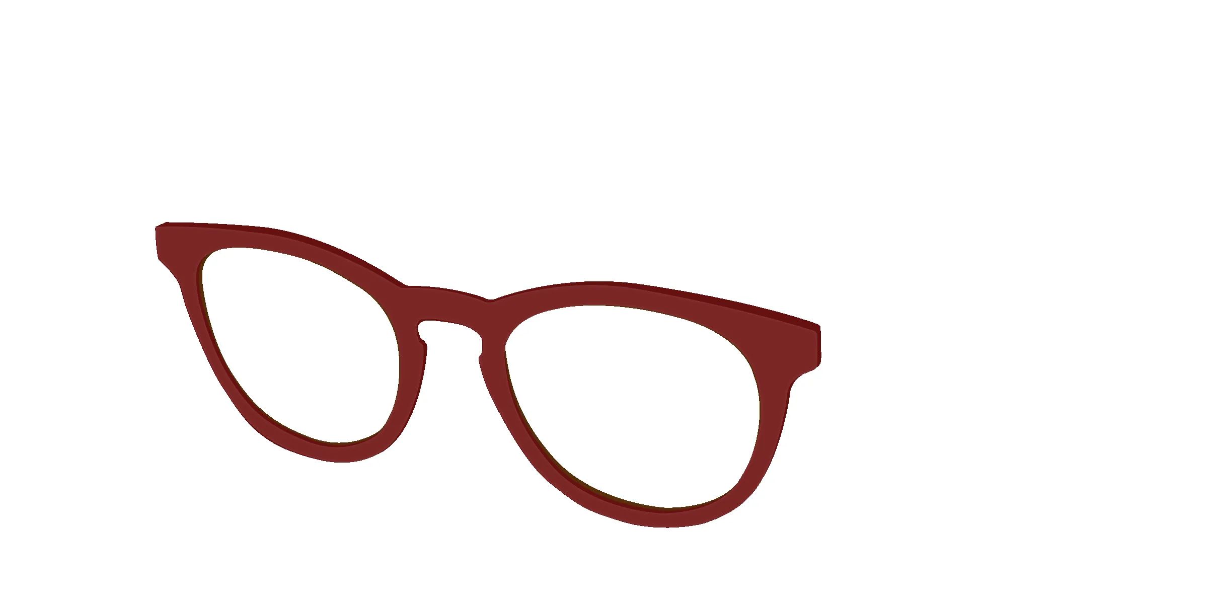 The Polarized Burgundy Sun Top sold by Pair Eyewear product image thumbnail 4