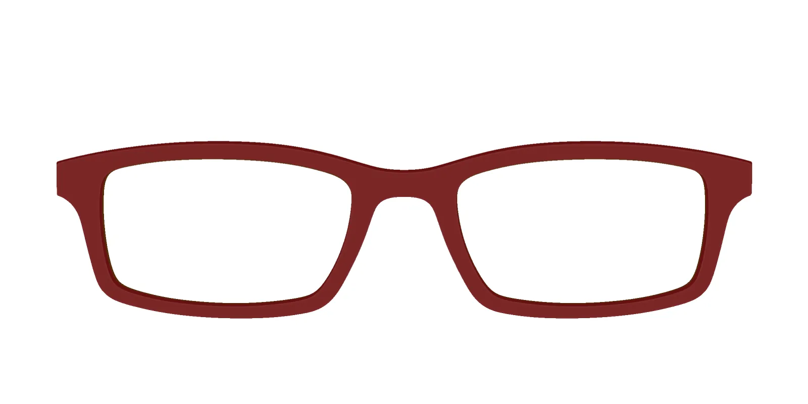 The Polarized Burgundy Sun Top made by Pair Eyewear