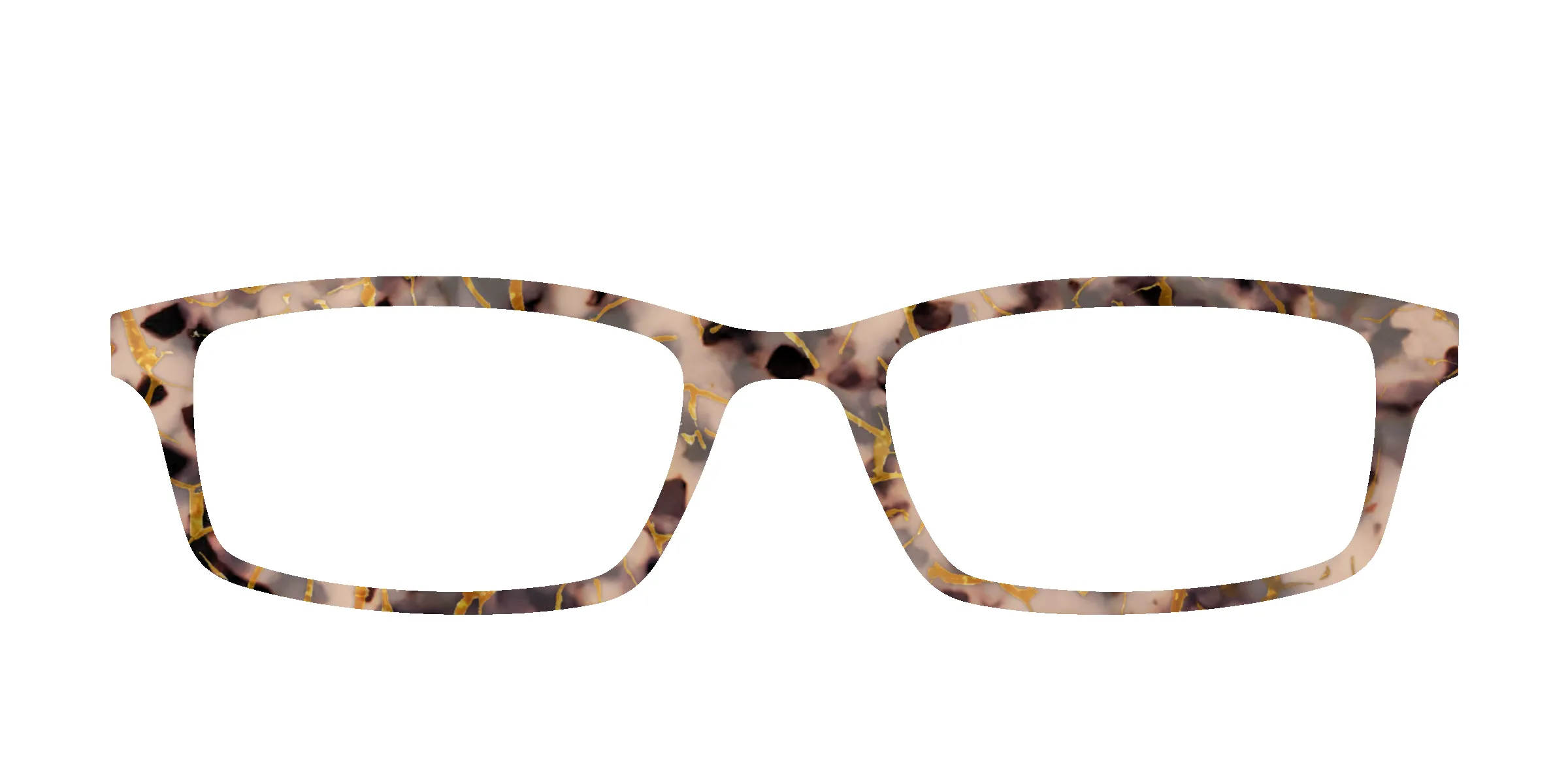The Almond Tortoise with Gold Streaks sold by Pair Eyewear